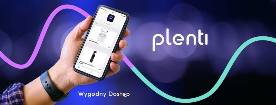 Plenti.app - kod promocyjny -20zł rabatu na pierwsze wypożyczenie